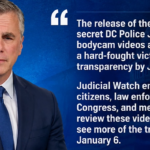 Judicial Watch VICTORY! 1,000+ Hours of Secret January 6 Bodycam Video Released!